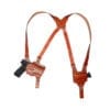 Open Top Double Shoulder Rig, Military & Law Enforcement Shoulder Holster