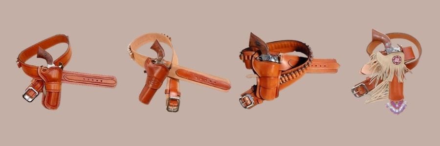 What made John Wayne gun belt special